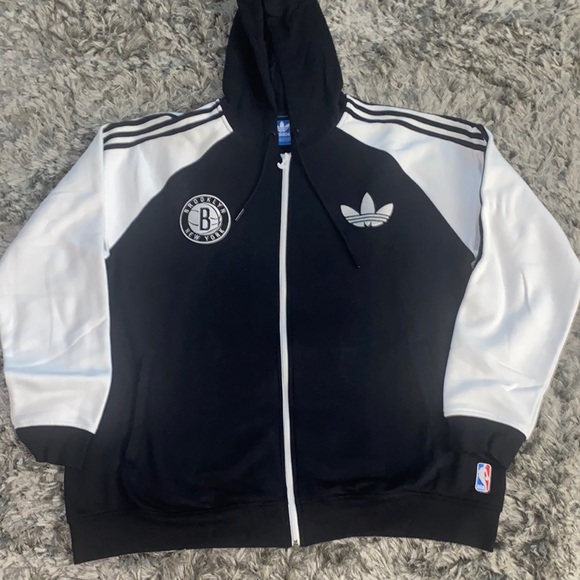 Men’s adidas/nba Brooklyn nets sweatshirt - Picture 1 of 4